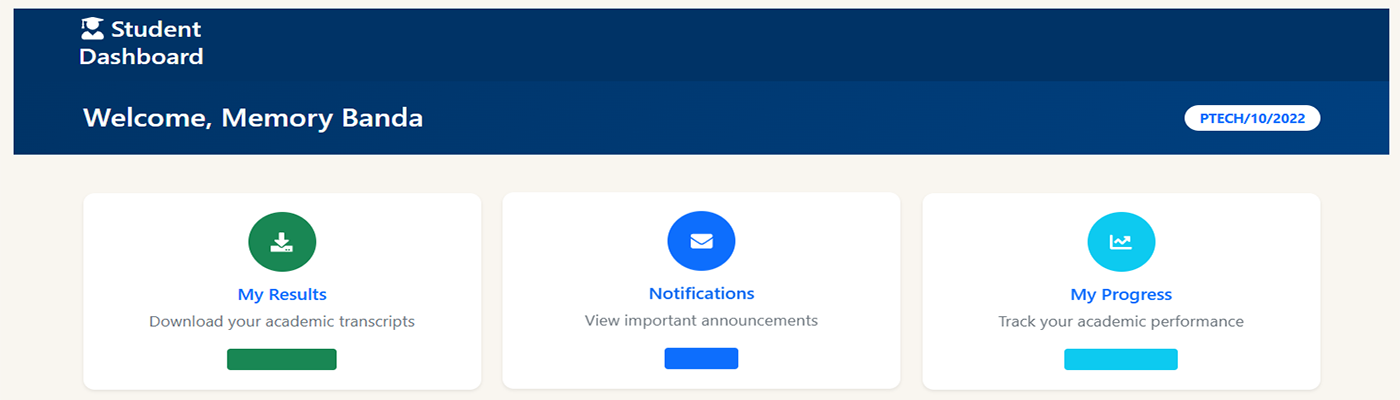 Student Results View